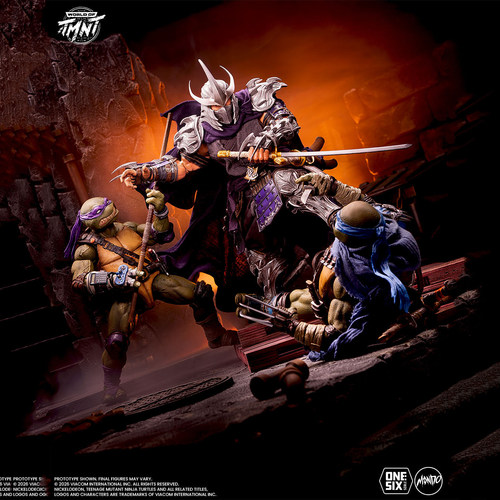 限量官周顺丰Gumo Shredder 1/6 Mondo 雕像公仔 忍者神龟 TMNT