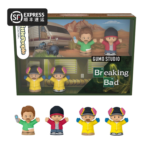 GUMO绝命毒师Breaking Bad美剧电影正版周边玩具美态MATTEL礼盒
