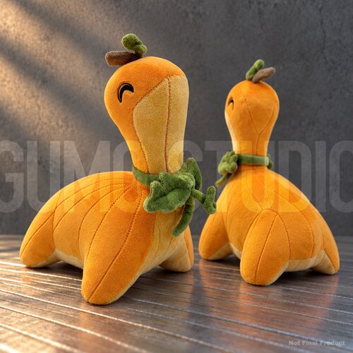 包邮限量官周Gumo Pumpkin Nessie 玩偶公仔 Apex Legends 英雄