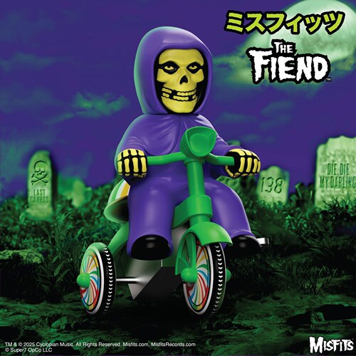GUMO恶魔电影周边 超级单车系列正版官周发条车有铃响  Fiend