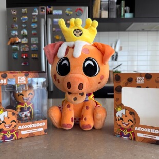 限时!GUMO 饼干猪 我的世界 正版玩偶 aCookieGod Douglas 23cm