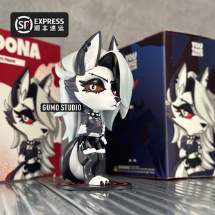 现货顺丰Gumo Loona露娜手办公仔极恶老大 Helluva Boss 正版周边
