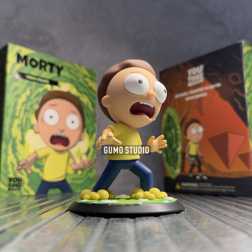 官周包邮Gumo预售 Morty 瑞克和莫蒂手办公仔玩偶 Rick and Morty