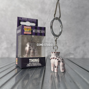现货顺丰GUMO小手星期三挂件 亚当斯 正版周边 Wednesday Funko
