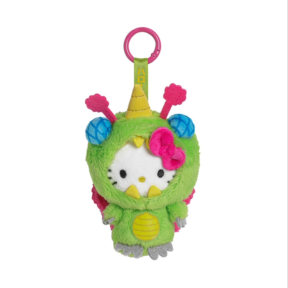 GUMO 蜜蜂怪兽 三丽鸥凯蒂猫 漫展新品毛绒挂件 Hello Kitty 10cm