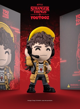 顺丰Gumo Headset Dustin达斯汀怪奇物语第五季正版 周边玩偶手办