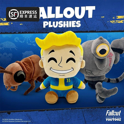 GUMO辐射Fallout游戏电影正版周边男孩蟑螂vault boy毛绒公仔