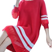 化私人订制 51512 适合160cm151斤穿 奈昕个性 休闲宽松妈妈装 网