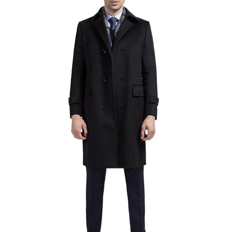 奈昕让您穿着漂亮个性化私人订制 71047 男士西装领风衣中长款 英