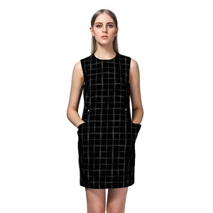 奈昕让您穿着好看个性化私人订制 97510 new dress复古风修身显瘦