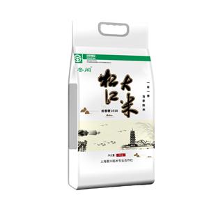 2025新谷新米绿色松江大米软糯香松早香1号真空10斤装金奖
