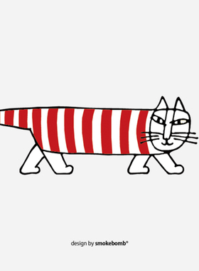 smokebomblab kids 儿童创意防水lisa larson猫猫 纹身贴纸