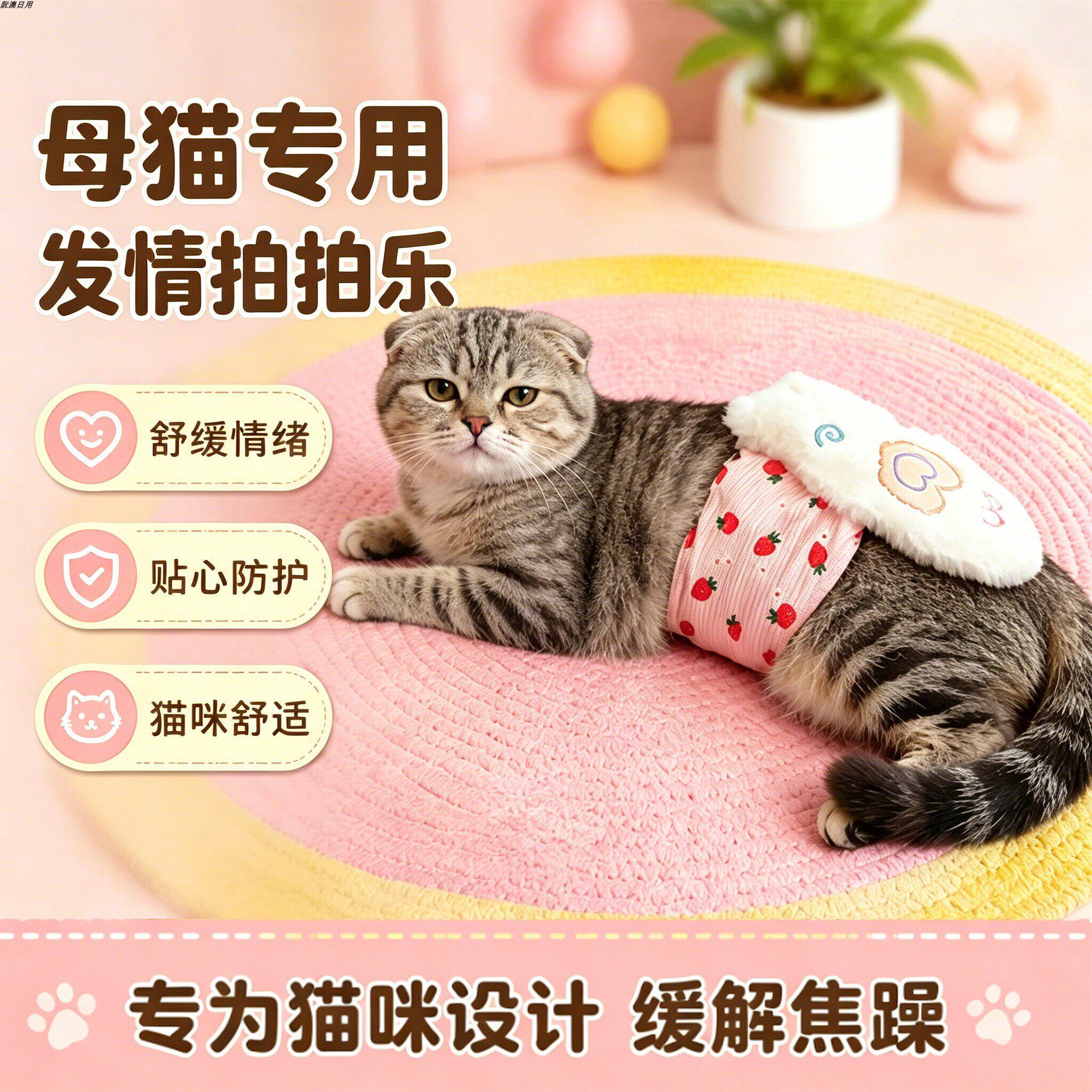折耳猫专用母猫发情玩具自慰器猫发情期小猫安慰安抚安慰棒拍屁股