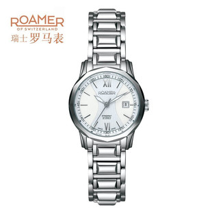 ROAMER自动机械表女士手表瑞士原装 瑞士罗马表 进口女机械表防水