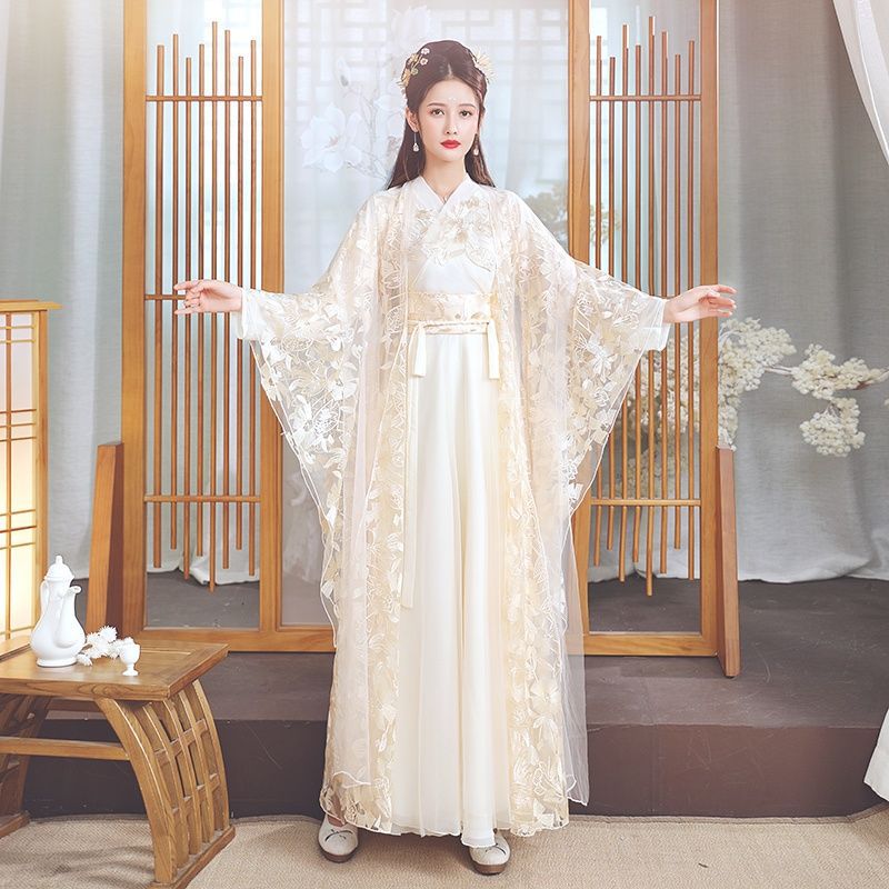 古装汉服女秋季改良学生中国风正