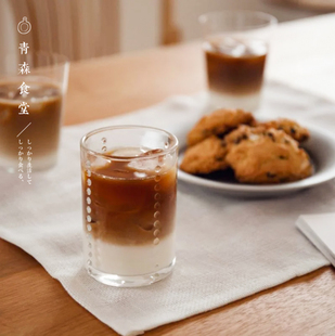 〈青森食堂〉日本制广田硝子×柳宗理复刻昭和水滴玻璃清酒冷饮杯