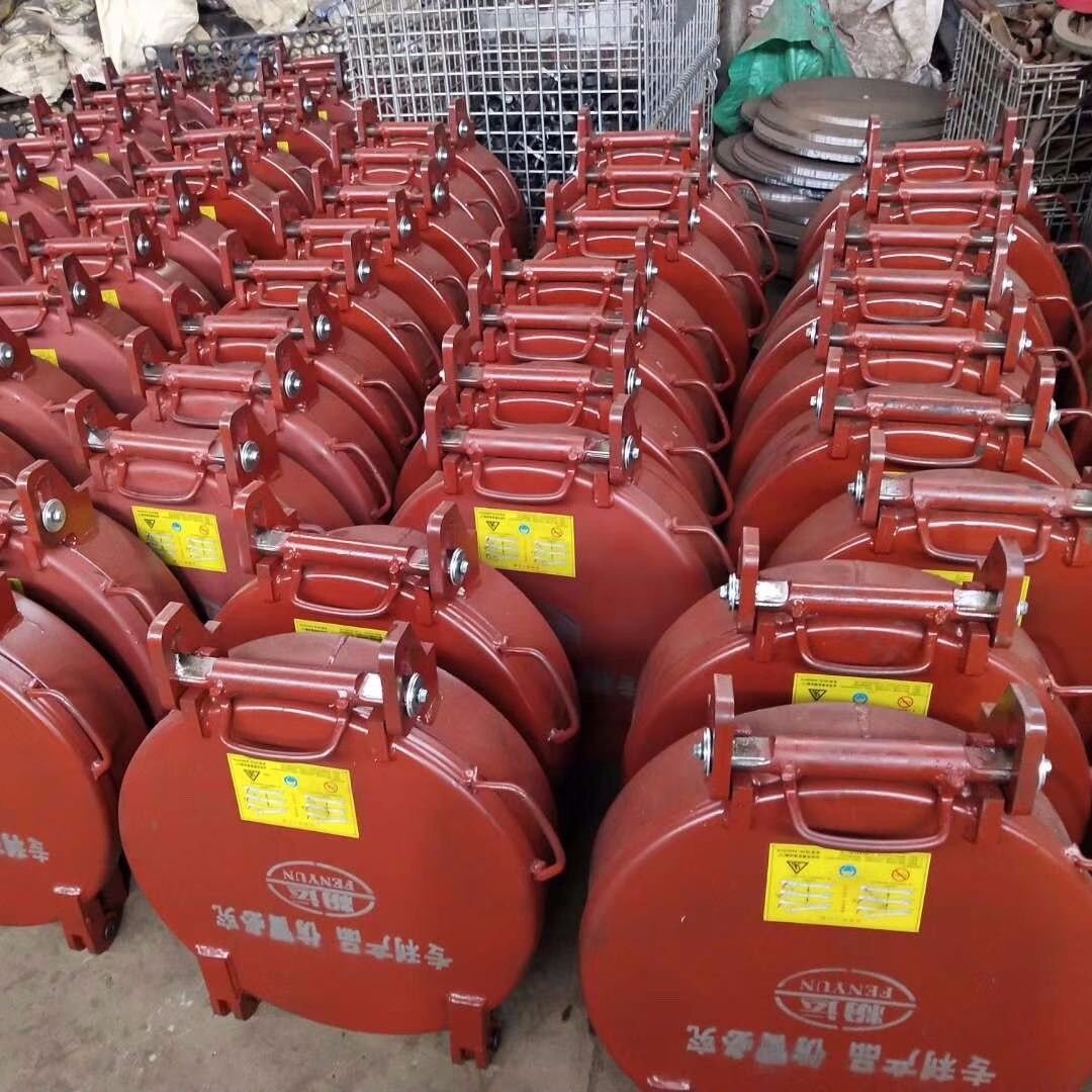 散装水泥罐车罐盖总成新款一脚踢罐盖杨嘉罐车罐口盖水泥罐车盖子