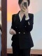 正装 春装 新款 西装 女职业套装 大学生黑色气质高端公务员面试工作服