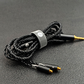 天天动听TinHiFi G2高解析HiFi级人声女毒线材镀银mmcx升级编织线