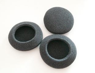 耳机海绵3.8cm耳棉耳机套后挂挂耳式 耳挂海棉套耳棉耳罩耳绵40mm