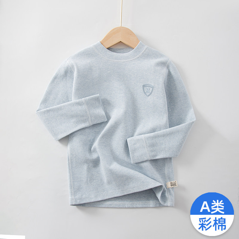 男女童彩棉加厚无骨保暖秋衣秋裤