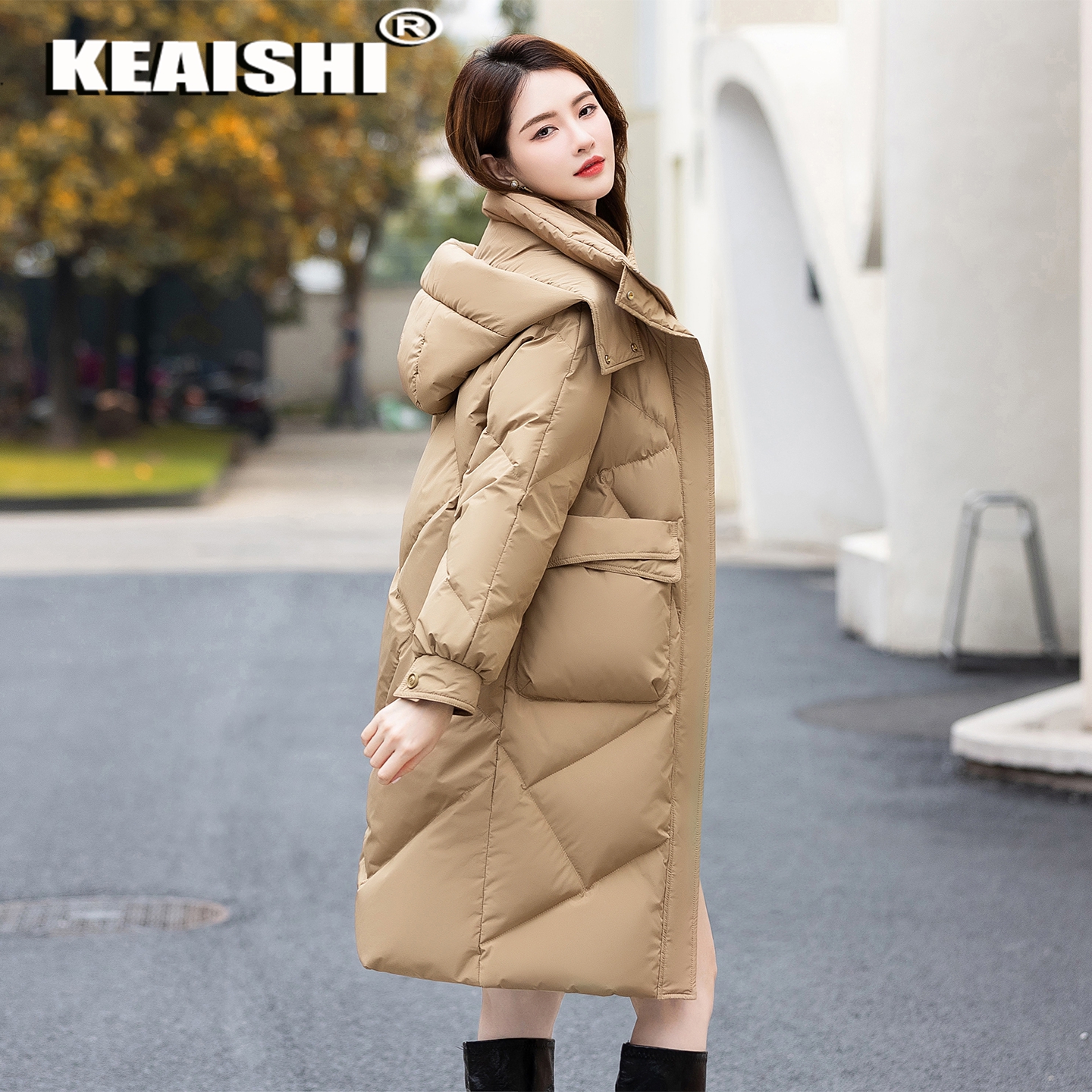 KEAISHI香港轻奢高端品牌羽绒服