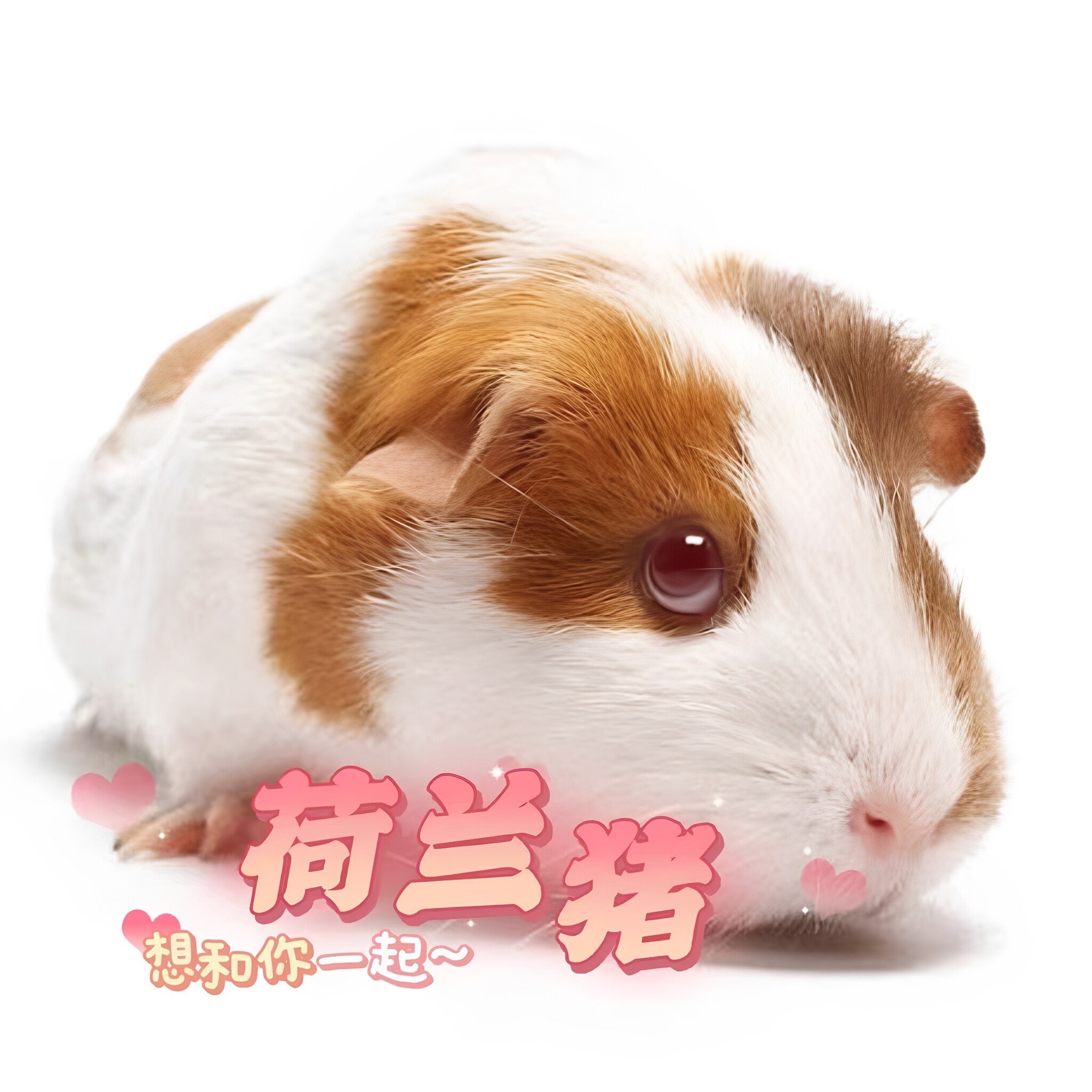 宠物荷兰猪活体自家繁殖包活到家