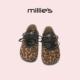 女2026新款 妙丽豹纹玛丽珍鞋 春季 内增高小皮鞋 MILLIE 复古单鞋