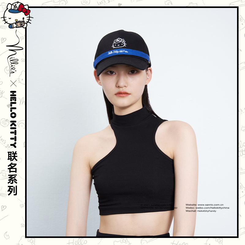 妙丽 x Hello Kitty联名时尚萌趣可爱甜酷男女帽棒球帽JMZ03CI1|ruв категории Аксессуары, шляпа - от Buy2taobao.com для оказания профессиональной услуги покупки агента Taobao