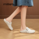 外穿懒人鞋 妙丽厚底勃肯鞋 包头拖鞋 魔术扣一脚蹬 女春季 MILLIE