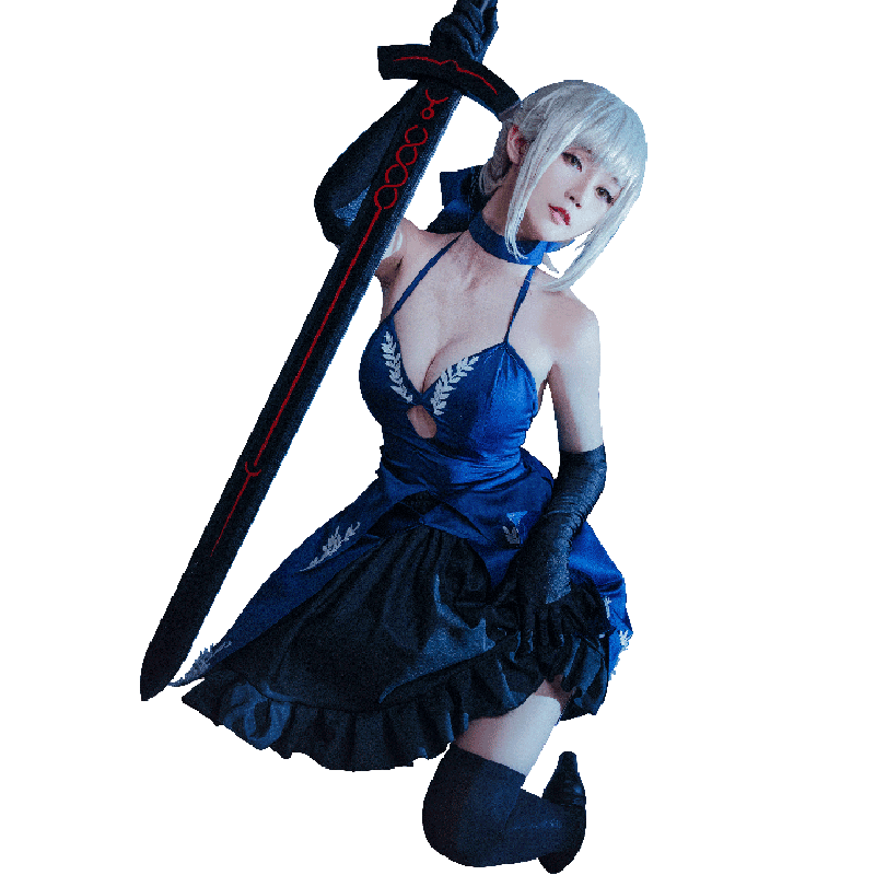 漫囧吾王阿尔托利亚saber连衣裙