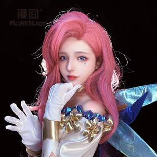 【漫囧】LOL英雄联盟KDA Seraphine 萨勒芬妮星籁歌姬cos假发现货