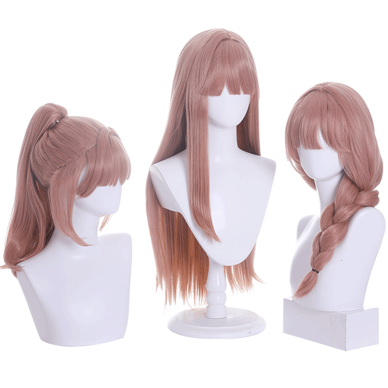 【漫囧】光与夜之恋 女主 女主角麻花辫马尾辫造型 cos假发 现货