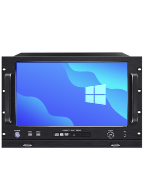 网络广播工控服务器校园广播系统主机数字IP广播系统触摸屏主机