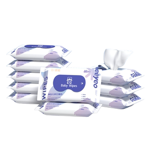 德佑婴儿湿巾小包便携装手口屁专用湿纸巾小学生幼儿园开学出行蓝