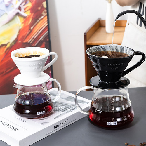 手冲滤杯v60陶瓷手冲咖啡套装