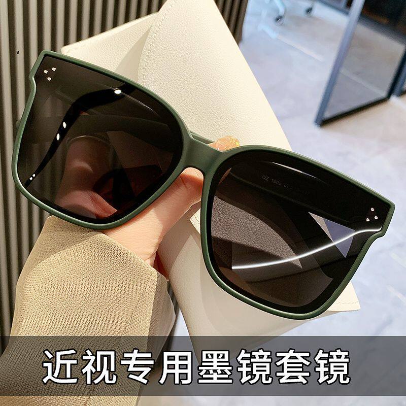 2026新款偏光太阳眼镜墨镜套镜女男可套近视眼镜叠戴开车专用夏季