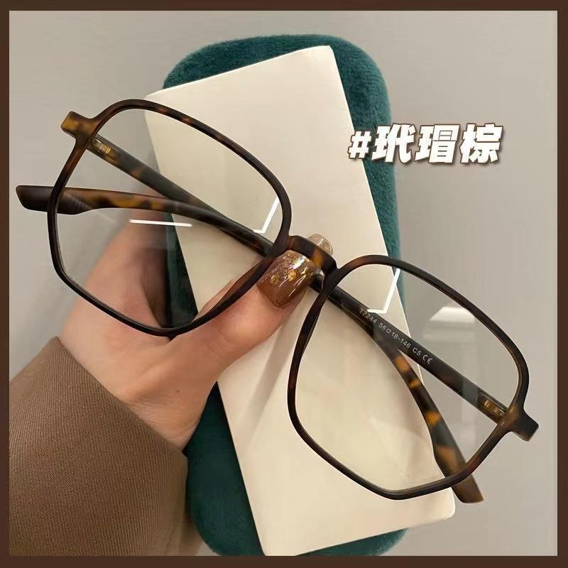超搭高颜值时尚新品方框早八素颜超轻TR90韩版近视眼镜高清防蓝光