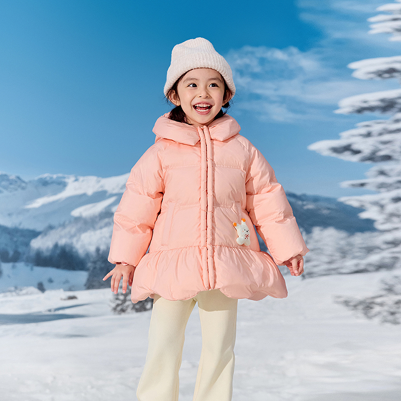 巴拉巴拉balaOne羽绒服厚款保暖