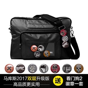 看门狗2watch dogs马库斯.哈洛维斜挎单肩牛津休闲单肩斜挎包