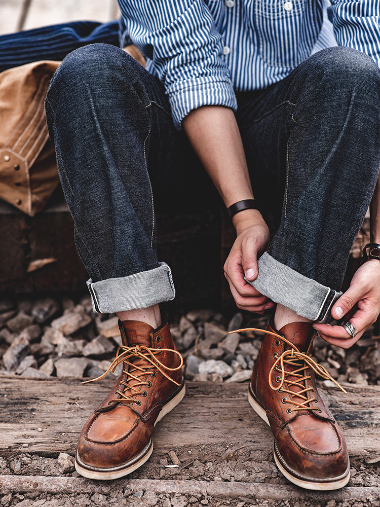 875 워크 부츠 레트로 소가죽 마틴 부츠 아미 카키 남성 핸드메이드 부츠 하이부츠 숏부츠 1907