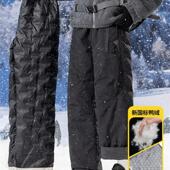 备防风防水保暖冬季 东北哈尔滨滑雪羽绒裤 男女雪乡漠河旅游防寒装
