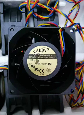 AS08024HB389B00 全新ADDA DC24V 1.5A 8CM 8038 变频器散热风扇