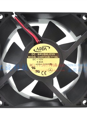 ADDA全新 AD0912UB-Y71GL 12V 0.64A 9CM 9032 2线变频器散热风扇