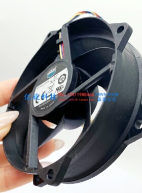 酷冷至尊 FA09025H12LPB 12V 0.36A 9.2CM 圆框4线CPU散热器风扇