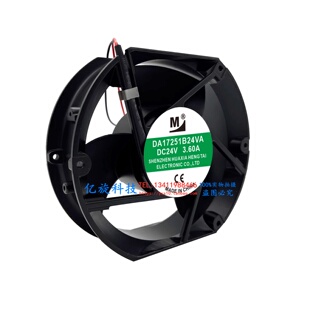 一盟 DA17251B24VA DC24V 3.6A 17251 17cm变频器充电桩散热风扇