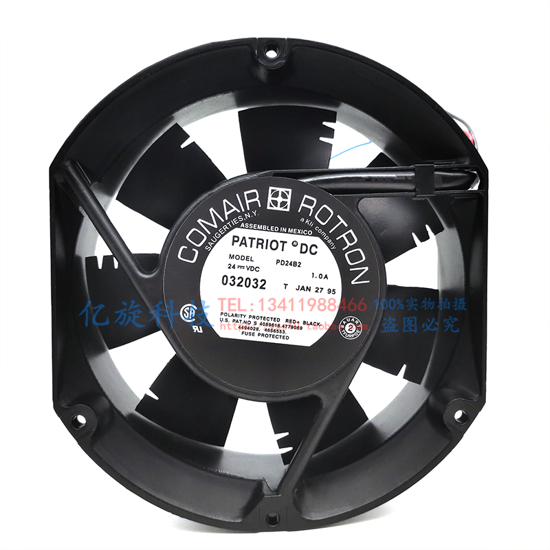 COMAIR ROTRON PD24B2QDNX 17CM 17251 DC24V 1.0A大风量散热风扇
