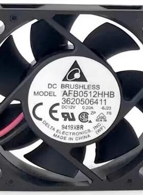 台达 AFB0512HHB 12V 0.2A 5015 5cm 设备 南北桥变频器散热风扇