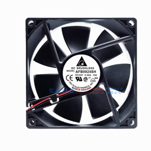 变频器大风量滚珠风扇 AFB0924SH-A /VH Delta/台达 24V 0.50A