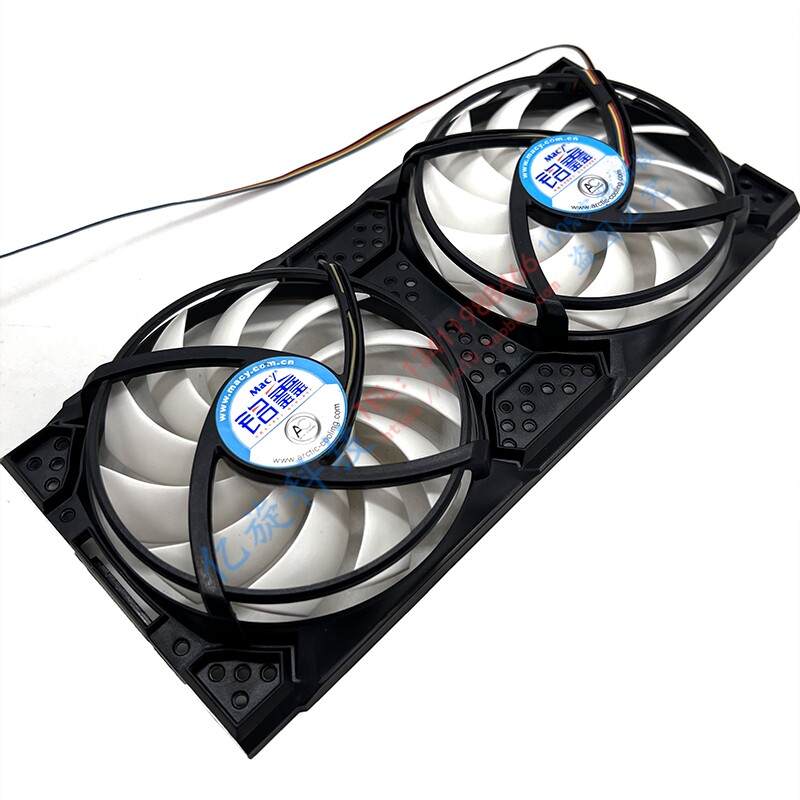 AC铭鑫翔升祺祥精影GTS250 昂达HD4860/6850/GT240显卡散热双风扇